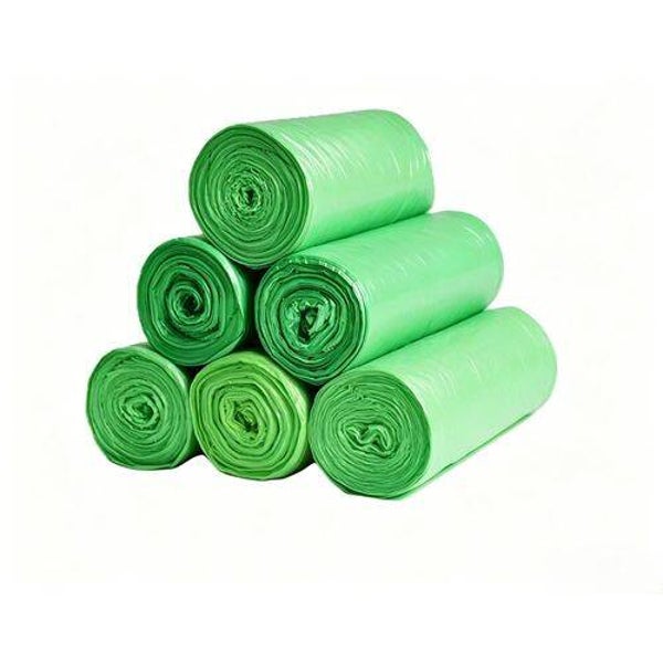 Trash Bags Multipurpose Sturdy Tear-Resistant Blue/Purple/Red/Green 100Pieces