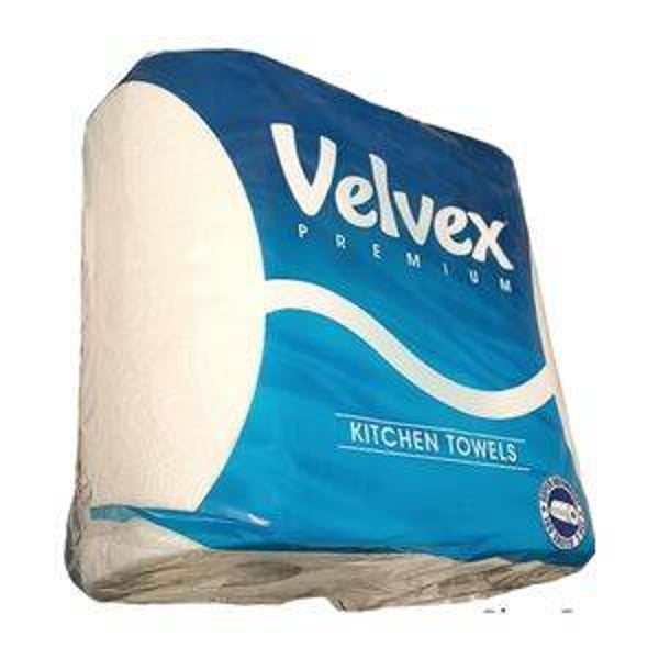 Velvex Premium Kitchen Towel White Jumbo Pack