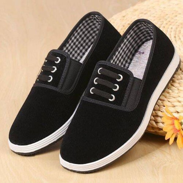 Fashion Ladies Breathable Rubbers Black Shoes Sizes 37,38,39 And 40