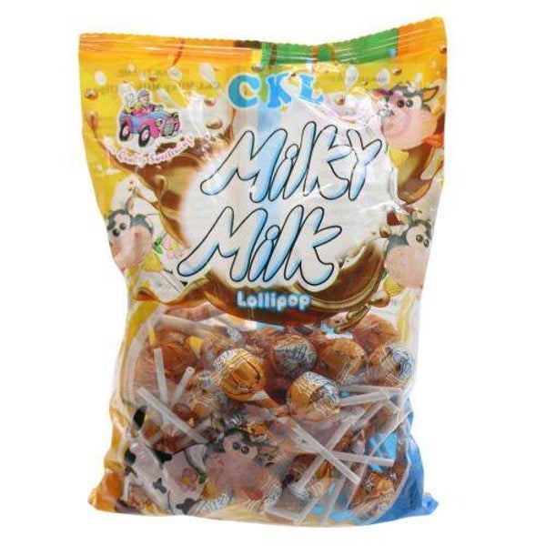 Clown Candy Kenya Milky Milk Lollipop 50 Pieces