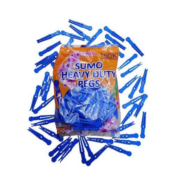 Rok Summo Colourful Heavy Duty Cloth Pegs Assorted 1Piece
