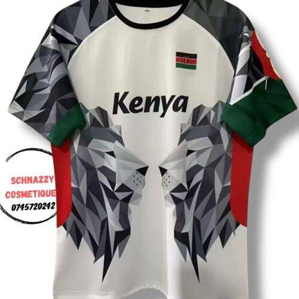 Unisex Kenyan Rugby Team Flag T-Shirt Weekend Daywear&Gymwear Medium And XLarge