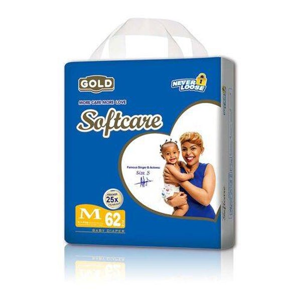 Softcare Gold Diaper JD Size Midi 62 Count