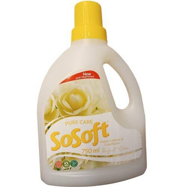 Sosoft Pure Care Fabric Softener 750ml