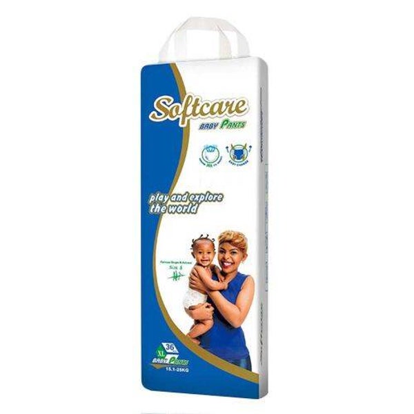 Softcare Baby Pants High Count Junior Size XLarge 36 Count