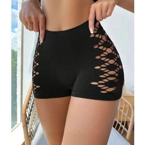 Ladies Irresistible Bikers Shorts Black Single