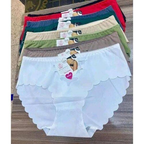 Hipster Panties Ice Silk Seamless Middle And Low Waist Singles