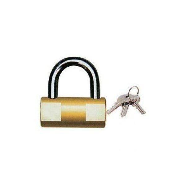 Stellar Gold Cylindrical Padlock Metal High Security Includes 3Keys 40mm