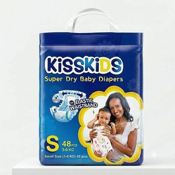 KISSKIDS Super Dry Small (61 - 9 Kg) - 48 Pieces