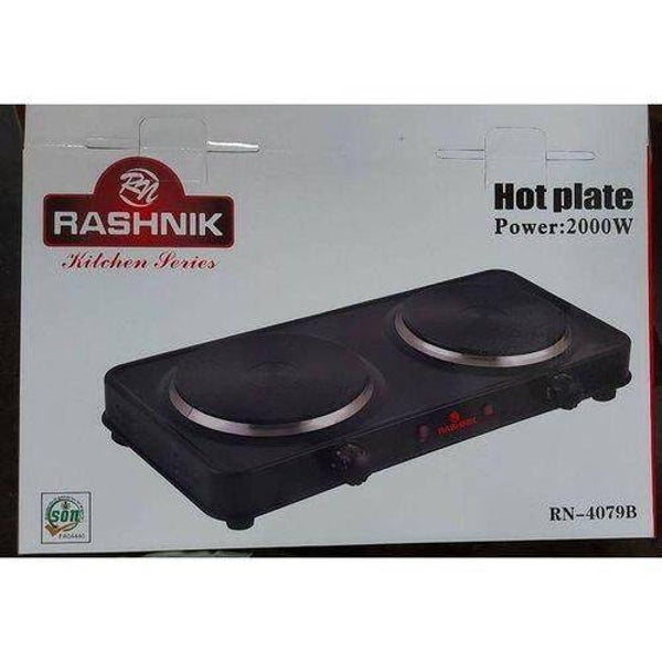 Rashnik Modern Double Electric Hotplate Cooker Burner Cooktop