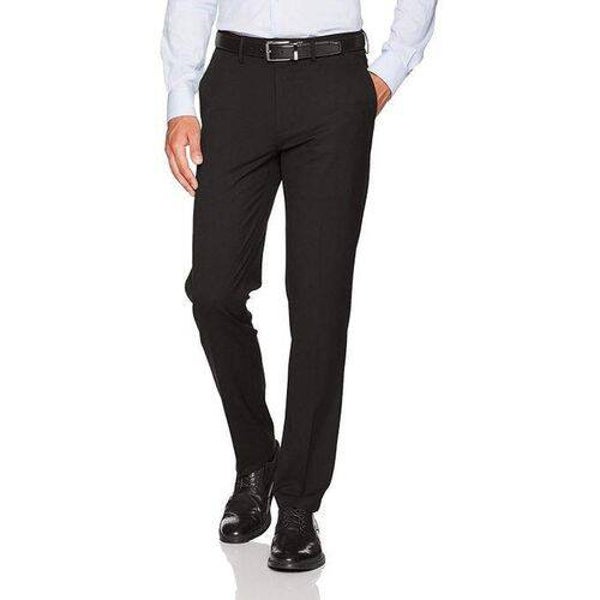 Official Men Trouser Pants Black Slim Fit Office Wear