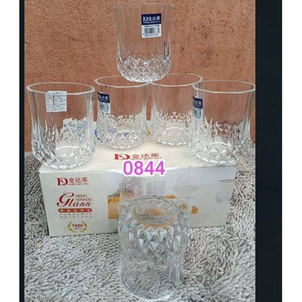 Classic Set of 6Pcs Whiskey&Juice Glasses