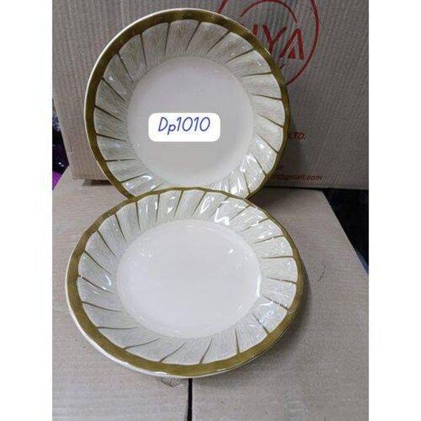 Super White 6Pcs Dinner Set Plates