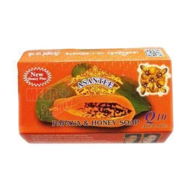 Asantee Papaya And Honey Anti Acne Soap Skin Whitening 125g