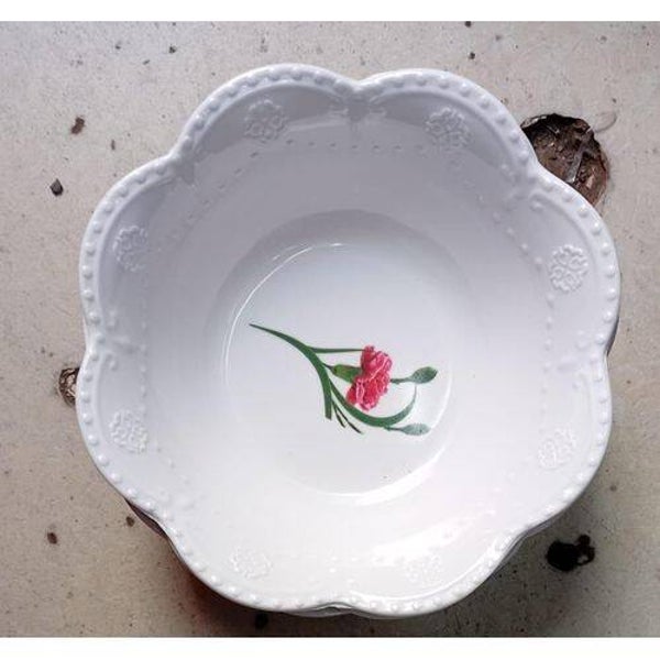 6pcs Melamine Beautiful Dinner Bowls