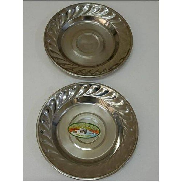 Stainless Silver Steel Dinner Set 6PCS