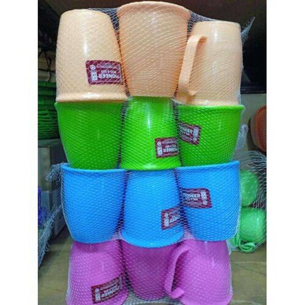 Classic Assorted 6PCS Plastic Cups
