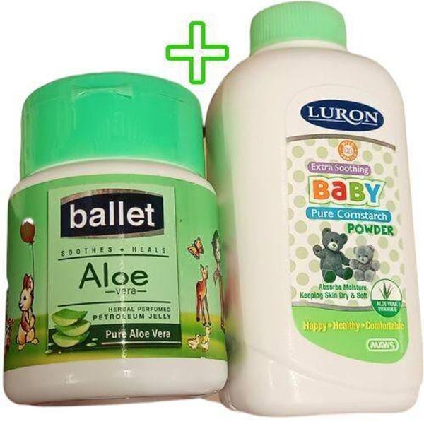 Ballet Aloe Baby Jelly 100g+Aloe Baby Powder 100g