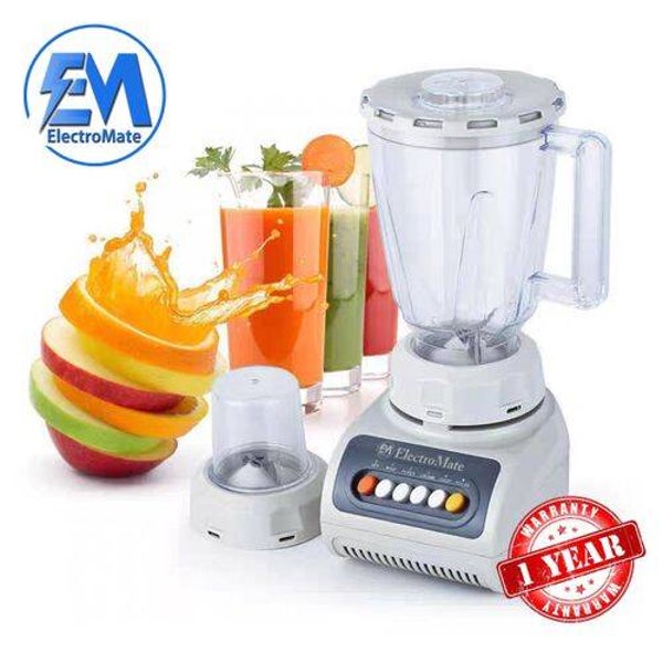 Em BD01 Blender 2 In 1 Grinding Machine With Durable Motor White 1.5Litres