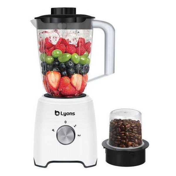 Lyons Blender 2 In 1 With Grinder Machines Black 1.5Litres