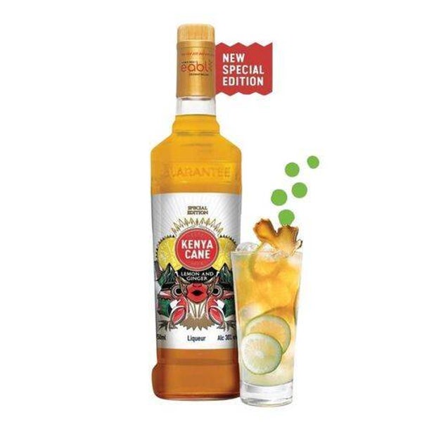 Kenya Cane Lemon and Ginger Liqueur 750ml