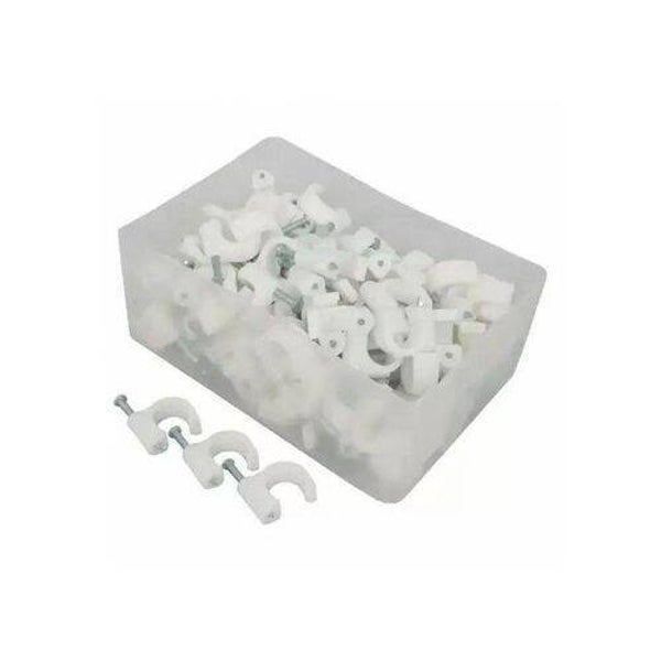 Robust Clips Cable White Elasticity And shock Resisting 8mm