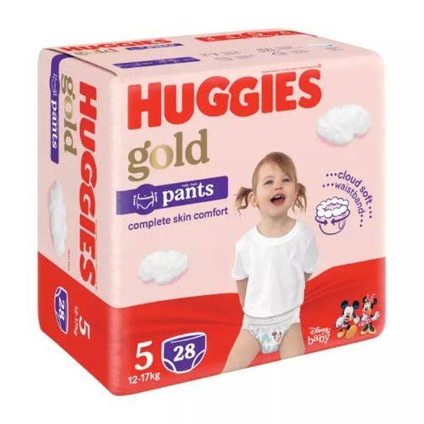Huggies HUGGIES COMFORTGold  PANTS SIZE 5 26S