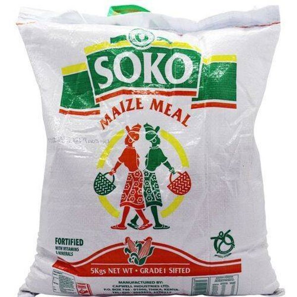 Soko Premium Sifted  Fine White Maize Flour 5kg