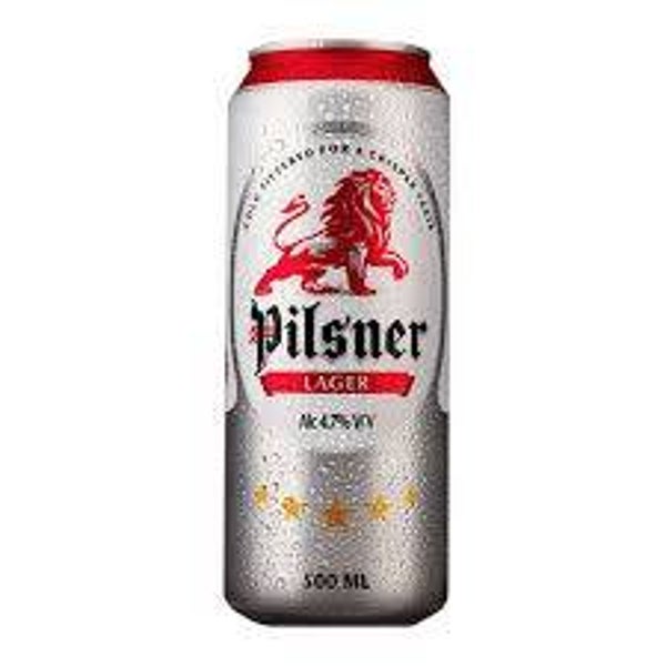Pilsner Lager Beer Can 500ml