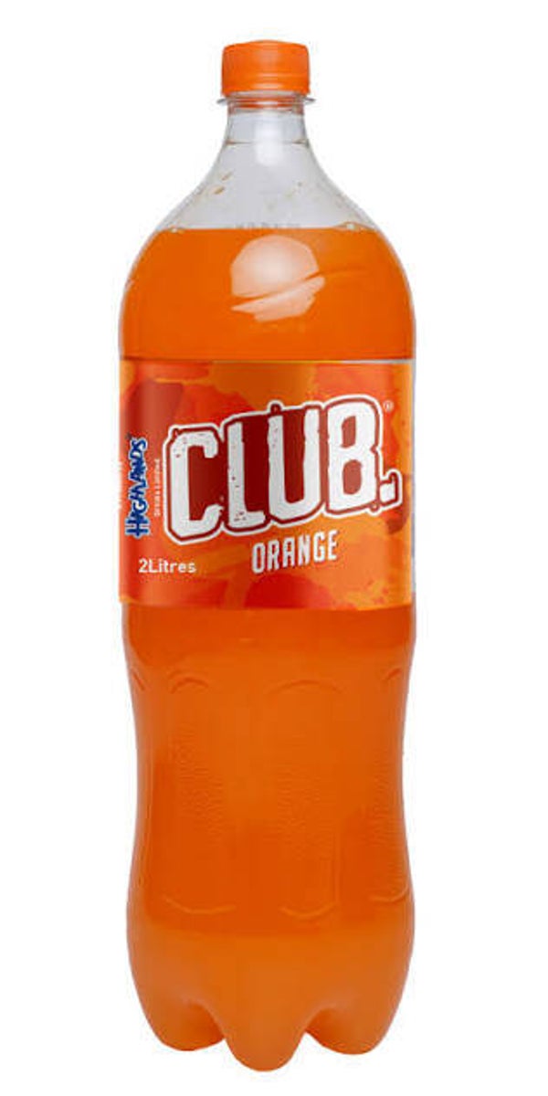 Club Orange Soda 2Litres