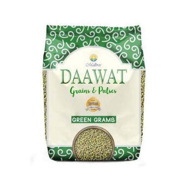 Daawat Pulses Green Grams 1kg