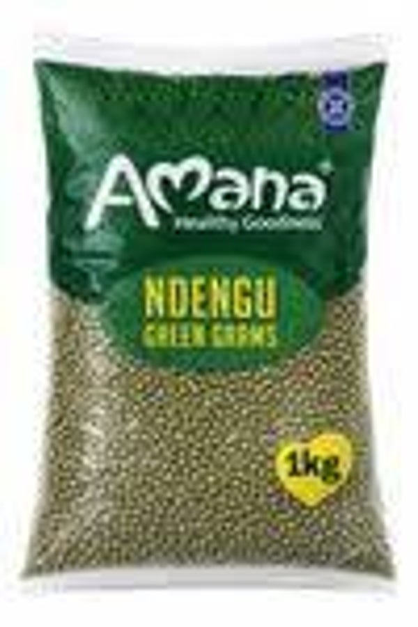 Amana Ndengu Green Grams 1kg