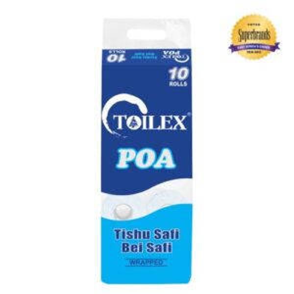 Toilex Poa Paper Blue Wrapped