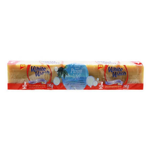 White Wash Brown Bar Soap 800g