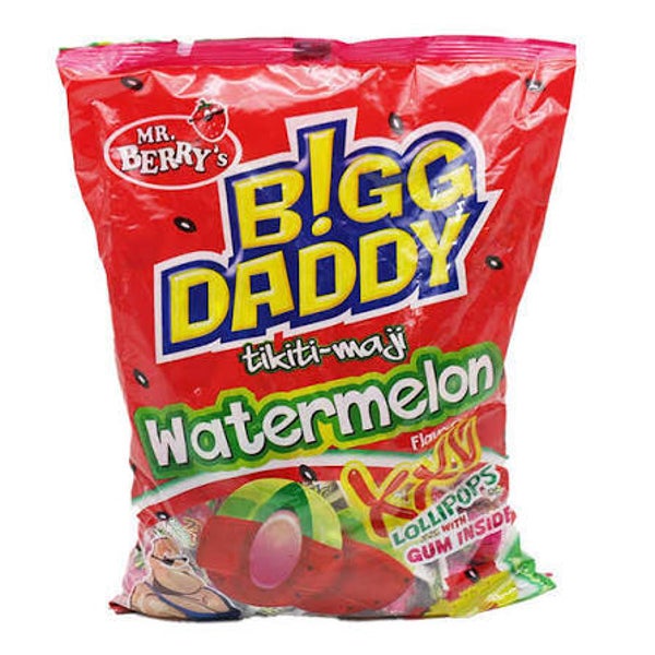 BIgg Daddy Watermelon Lollipop 1Piece