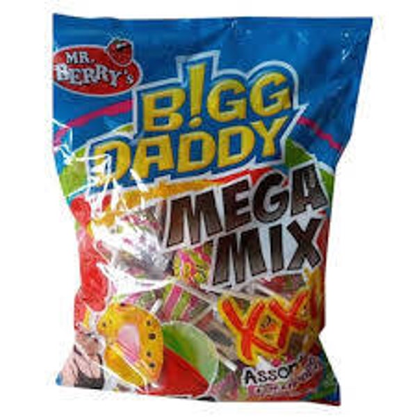 Bigg Daddy Party Mix Lollipop 1Piece