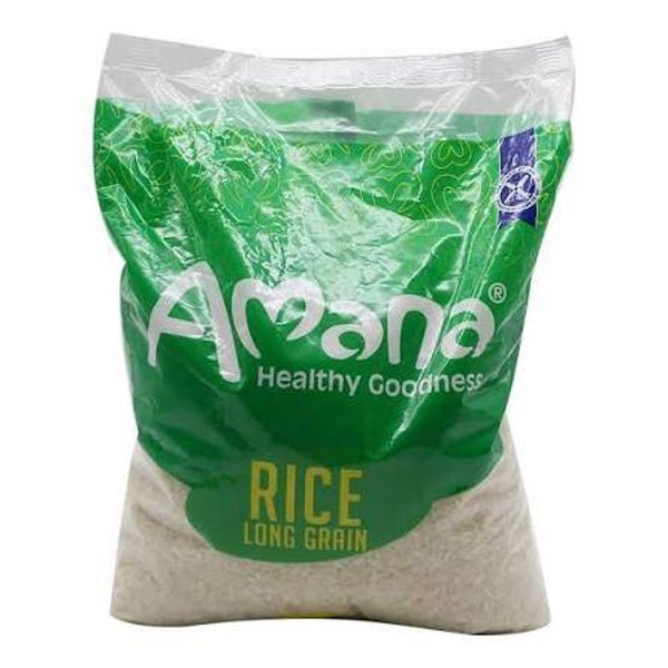 Amana Healthy Goodness Long Grain Basmati Rice 1kg