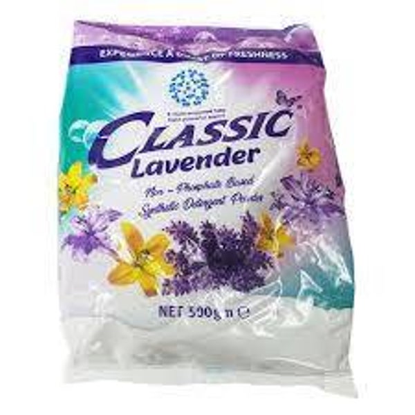 Classic Detergent Lavender Powder 500g