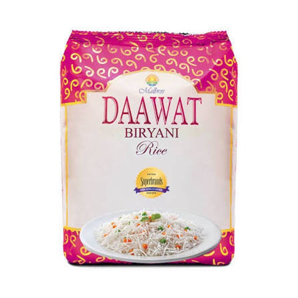Malbros Daawat Biryani Rice 1kg