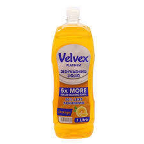 Velvex  Liquid Orange Fresh Dishwashing 500ml