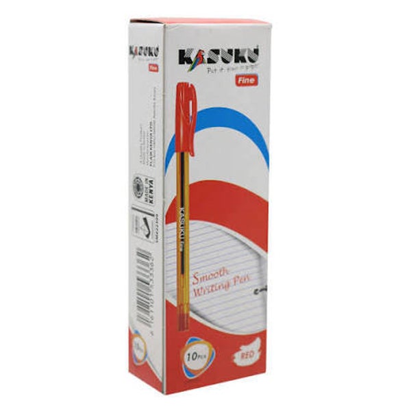 Kasuku Fine Pen Red Bic 1Piece