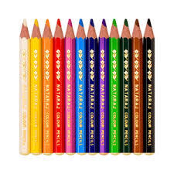 Nataraj Colour Short Pencils Colours 1Piece