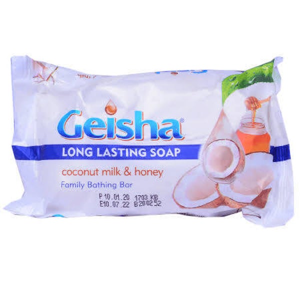Geisha White Coconut Milk&Honey Bathing Soap 225g