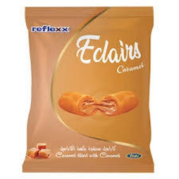 Reflexx Caramel Eclairs Toffee 80g