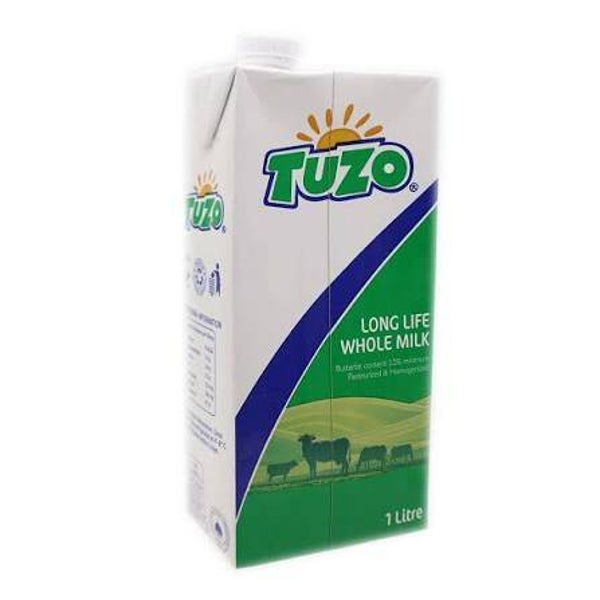 Tuzo Uht Whole Milk Long Life 1Litres