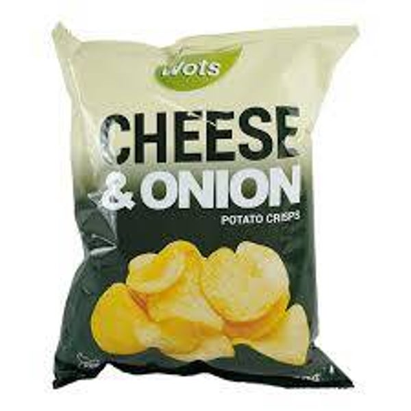 Wots Cheese And Onion Potato Crisps 30g