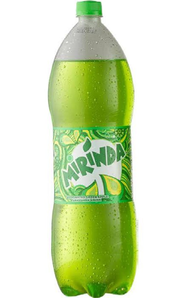 Mirinda Green Apple Soft Drink 2Litres