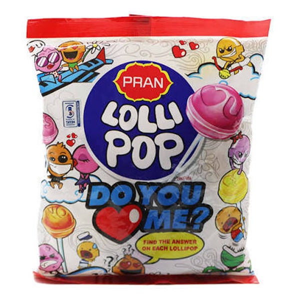 Pran Lolli Pop Do You Love Me 10g