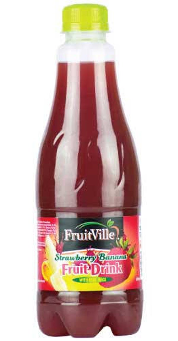 Fruitville Strawberry And Banana Juice 500Ml