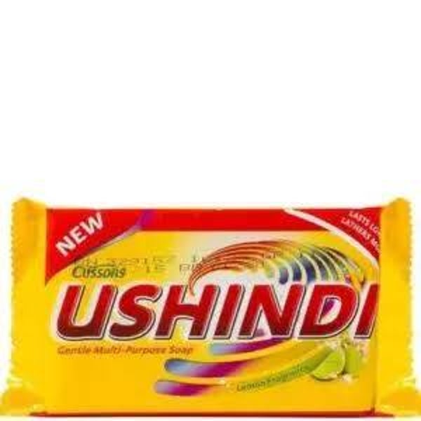 Ushindi Yellow Detergent Soap Bar 175g
